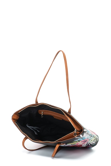DESIGUAL Чанта Oima Capri от еко кожа с флорална шарка Жени