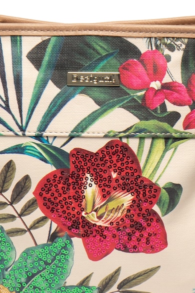 DESIGUAL Kaua műbőr virágmintás válltáska női