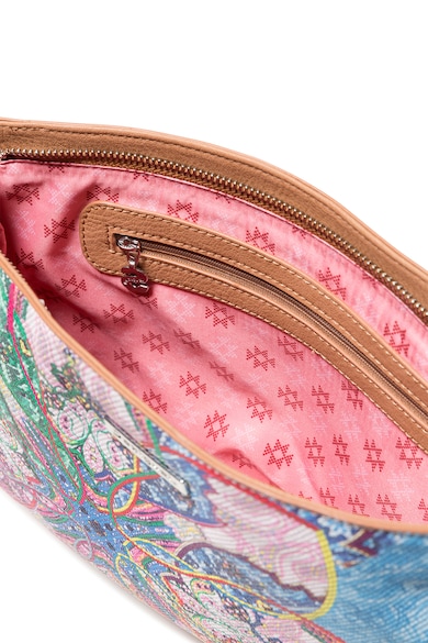 DESIGUAL Geanta crossbody de piele ecologica Mexican Femei