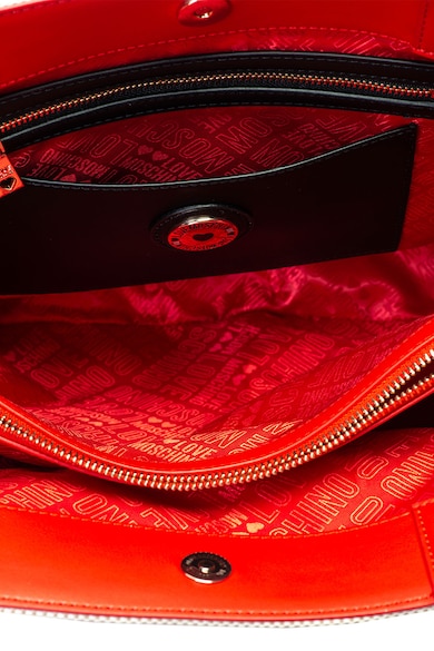 Love Moschino Shopper táska hímzett logóval női