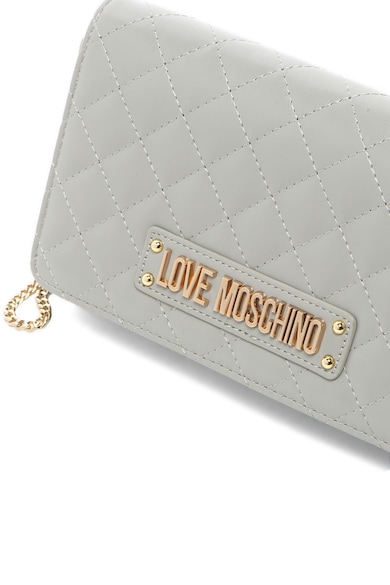 Love Moschino Капитонирана чанта през рамо от еко кожа Жени