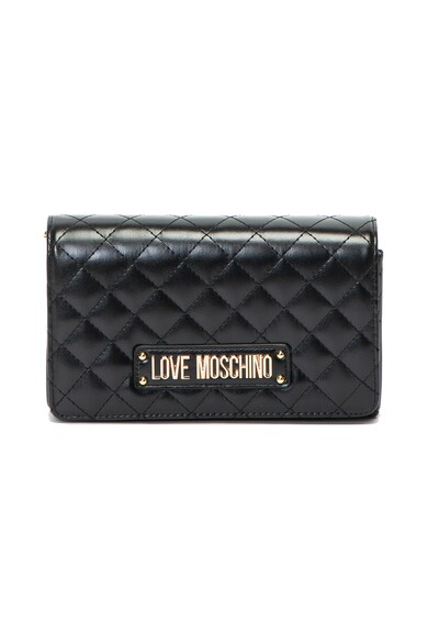 Love Moschino Geanta crossbody de piele ecologica, cu aspect matlasat Femei