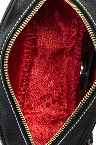Love Moschino Műbőr övtáska logós hímzéssel női