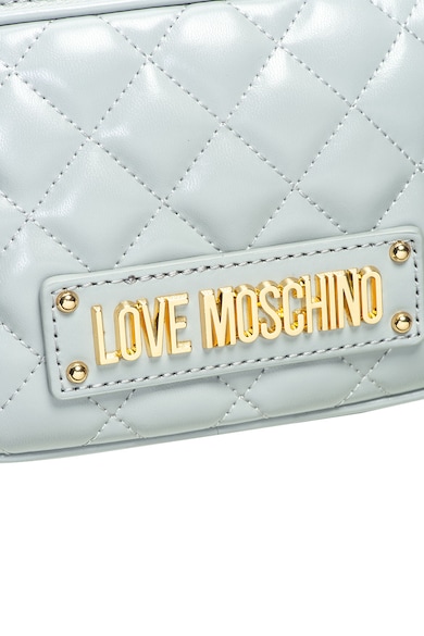 Love Moschino Rucsac mic de piele ecologica, cu aspect matlsat Femei