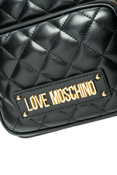 Love Moschino Rucsac mic de piele ecologica, cu aspect matlasat Femei