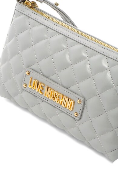 Love Moschino Geanta crossbody de piele ecologica, cu model matlasat Femei