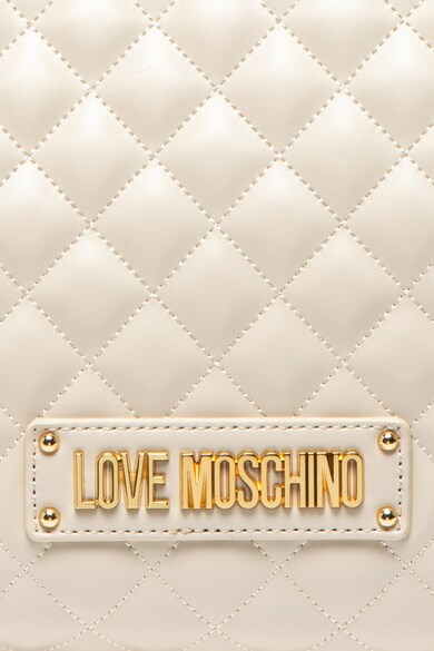 Love Moschino Geanta de piele ecologica cu bareta pentru umar si aspect matlasat Femei