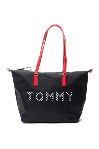 Tommy Hilfiger Tote fazonú táska logós rátéttel női
