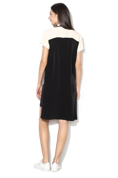 Sisley Rochie dreapta cu model colorblock si maneci scurte Femei