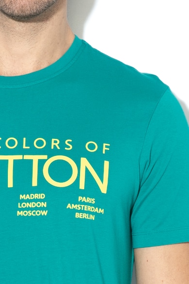 United Colors of Benetton Tricou cu imprimeu logo 1 Barbati