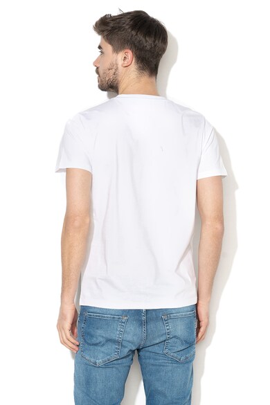 Jack & Jones Tricou regular fit cu imprimeu in relief Sector Barbati