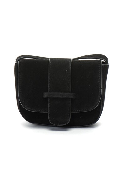 Pieces Geanta crossbody mica de piele si piele intoarsa Ivonne Femei