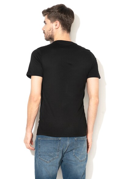 Only & Sons Tricou cambrat cu imprimeu text Einar Barbati