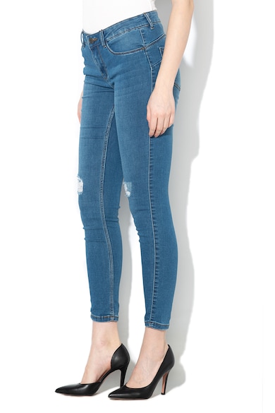 Vero Moda Blugi slim fit cu detalii deteriorate Seven Femei