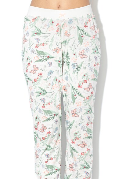 ESPRIT Bodywear Pantaloni de pijama cu imprimeu floral Femei