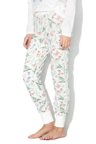 ESPRIT Bodywear Pantaloni de pijama cu imprimeu floral Femei