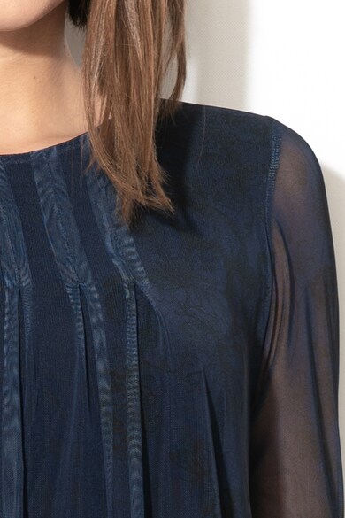 DESIGUAL Мрежеста блуза Rachel с флорален десен Жени