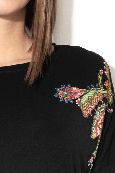 DESIGUAL Bluza lejera cu imprimeu floral Femei