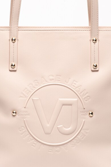 Versace Jeans Geanta shopper de piele ecologica cu logo in relief Linea 5 Femei