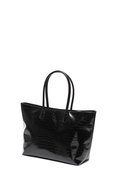 Versace Jeans Geanta shopper de piele ecologica, cu imprimeu crocodil Linea R Femei