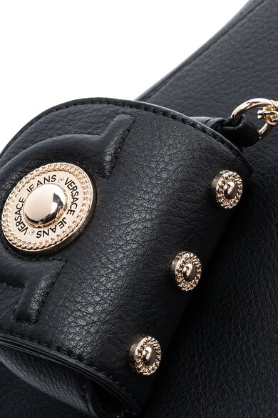 Versace Jeans Geanta shopper de piele ecologica, cu portofel detasabil Femei
