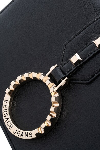 Versace Jeans Keresztpántos műbőr táska fémrészletekkel női