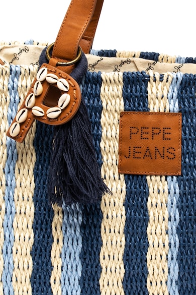 Pepe Jeans London Сламена плажна чанта Жени