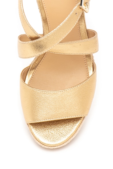 Michael Kors Sandale wedge de piele Abbott Femei