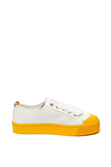 Scotch & Soda Tenisi flatform de panza cu model colorblock Sylvie Femei