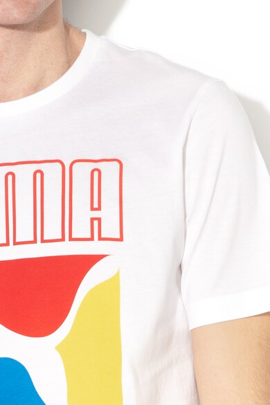 Puma Тениска Graphic Box с лого Мъже