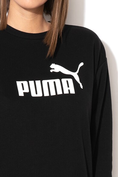 Puma Bluza sport relaxed fit cu imprimeu logo Essentials Femei