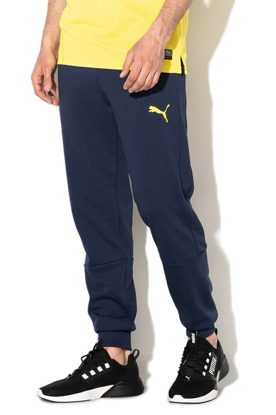 Puma Pantaloni sport cu imprimeu logo, pentru fitness DryCell Barbati