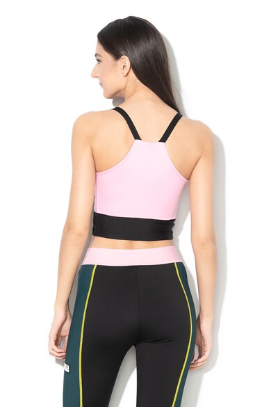 Puma Top crop cu segment de plasa, pentru fitness Trailblazer Femei