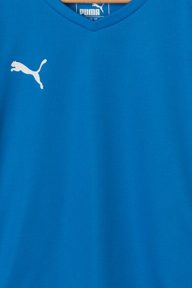 Puma Tricou cu decolteu in V, pentru fotbal dryCELL Liga Baieti