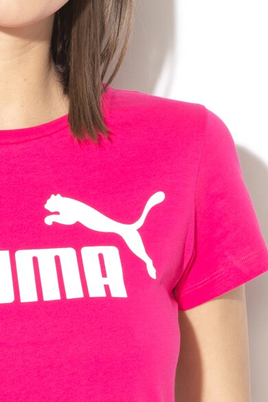 Puma Normál fazonú logómintás póló női