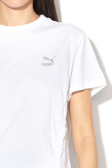 Puma Crush kerek nyakú póló fonott megkötős részlettel női