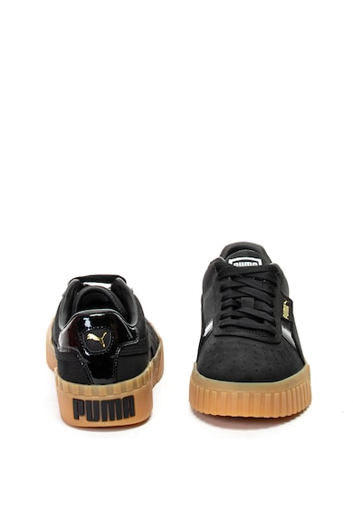 Puma Спортни обувки Cali от набук с детайли с лачен ефект Жени