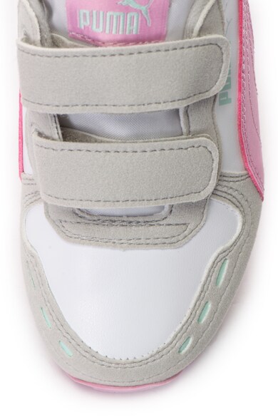 Puma Pantofi sport de piele ecologica Cabana Racer Fete