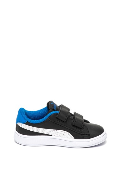 Puma Pantofi sport de piele ecologica Smash v2 Baieti