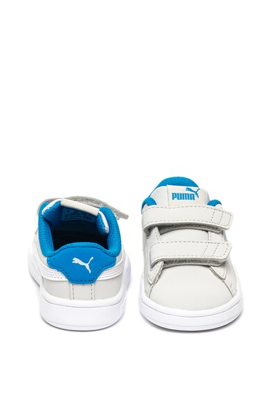 Puma Pantofi sport de piele ecologica Smash v2 Baieti