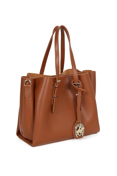 Beverly Hills Polo Club Geanta tote mica de piele ecologica cu talisman Femei