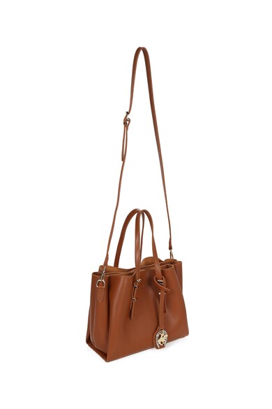 Beverly Hills Polo Club Geanta tote mica de piele ecologica cu talisman Femei