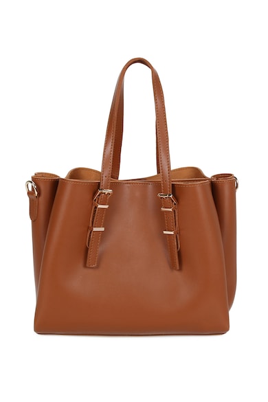 Beverly Hills Polo Club Geanta tote mica de piele ecologica cu talisman Femei