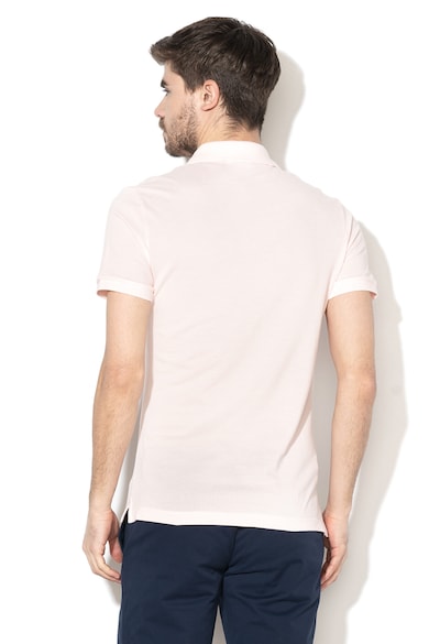 Lacoste Slim fit galléros póló logóval férfi