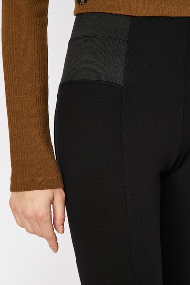 KOTON Slim fit leggings rugalmas derékrésszel női