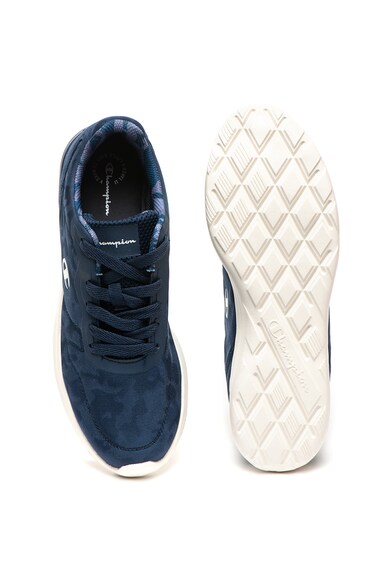 Champion Textil és nyersbőr sneaker logóval férfi