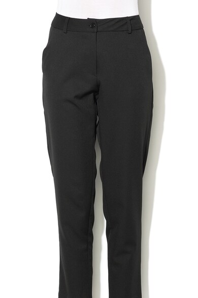 Silvian Heach Collection Pantaloni conici cu buzunare oblice Natural Femei