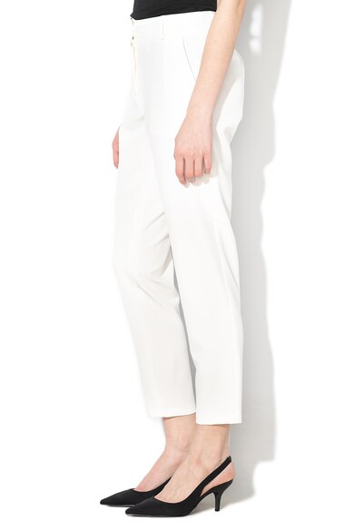 Silvian Heach Collection Pantaloni conici cu buzunare oblice Natural Femei