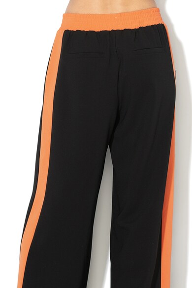 Silvian Heach Collection Pantaloni cu croiala ampla si dungi contrastante Breira Femei