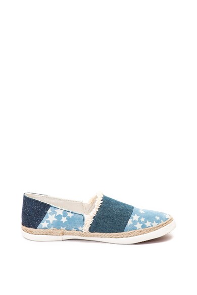 Pepe Jeans London Nora mintás espadrille cipő csillámos részletekkel Fiú